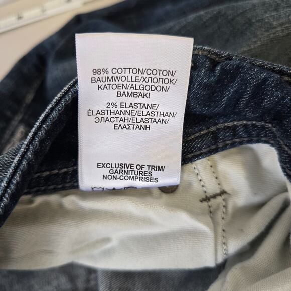 Silver Jeans Elyse Straight Women's 16 Blue Dark Wash - Picture 5 of 16